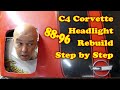 How to Rebuild a 88-96 Corvette Headlight Motor Step by Step