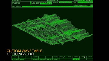 Custom Wavetable - AudioTerm & Waldorf Blofeld