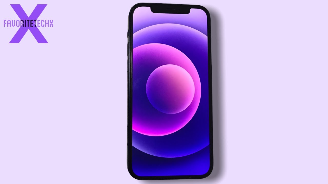 iOS 14.5 RC New Purple Wallpaper 💜 - YouTube