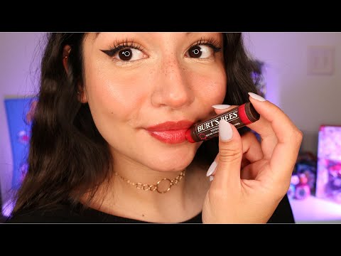 ASMR ~Extremely Tingly~ Lip Balm Application (Mouth Sounds & Tapping)