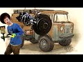 The Jeep FC Gets Rubicon Axles!!