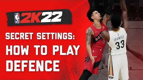NBA 2K22 Best Settings + Tricks for Best Defense ! How to Defend 2K22 Tips