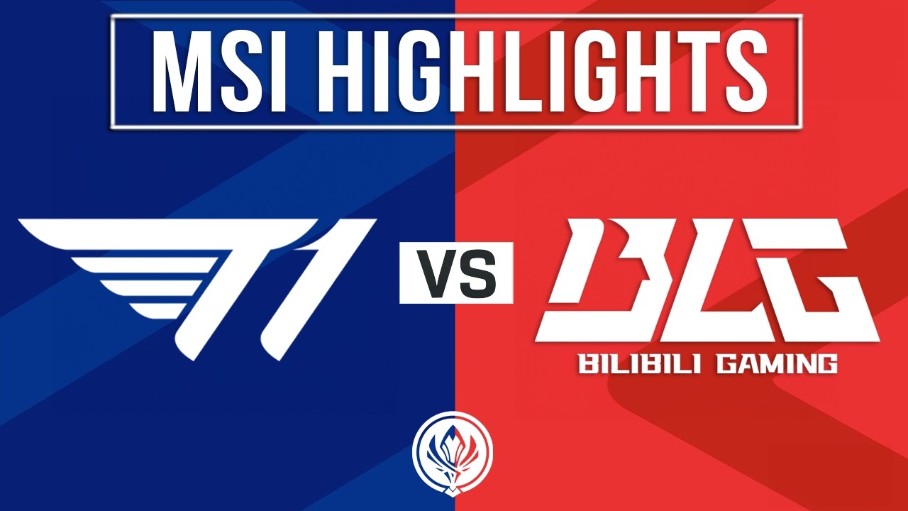 T1 vs BLG Highlights ALL GAMES | MSI 2026 Bracket Stage | T1 vs Bilibili Gaming