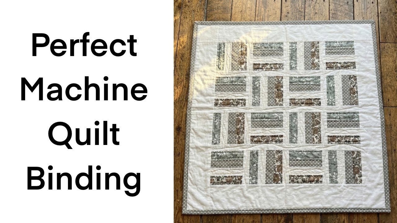 How to bind a quilt by machine 