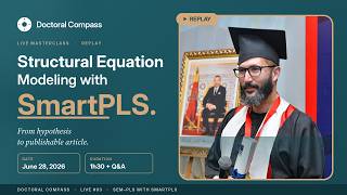 Structural Equation Modeling (SEM-PLS) with SmartPLS — Full Masterclass