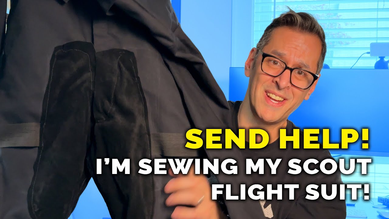 Я модифицировал свой летный костюм разведчика (не имея навыков шитья)