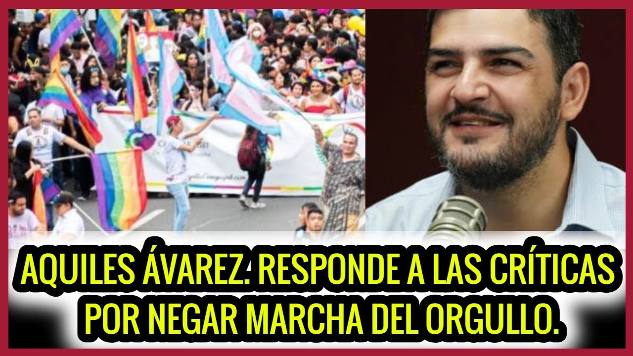 Aquiles Álvarez. Responde a las críticas por negar marcha del Orgullo ...
