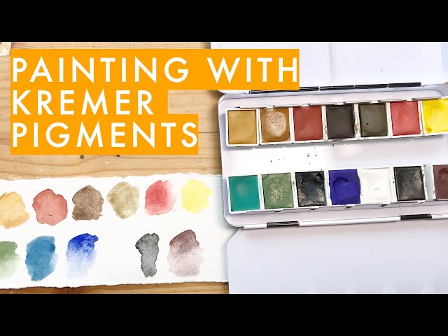 An introduction to watercolor pigments - things you need to know about  colors and pigments