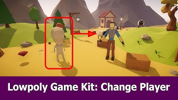 Unity Low Poly Game Kit Tutorial : Retarget Thirdperson Player