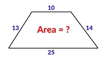 A Very Nice Geometry Problem | Find the area of the trapezium | 2 Methods