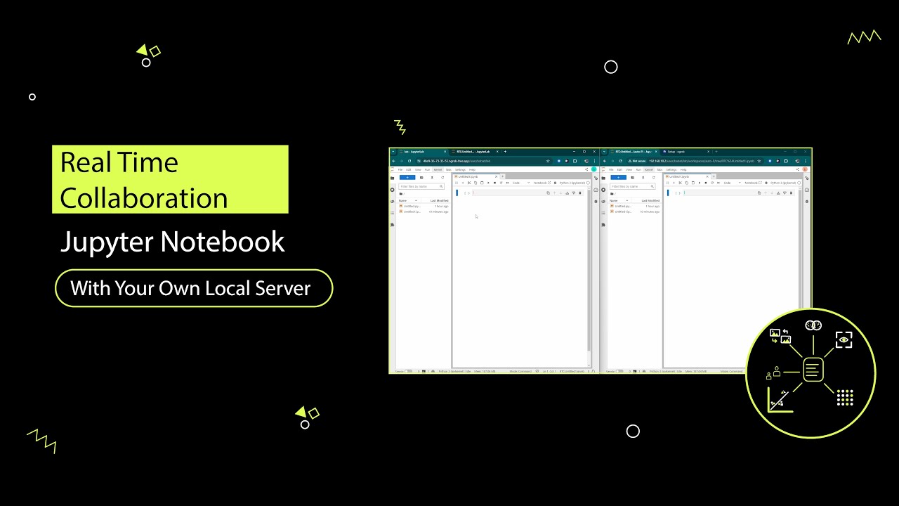 Real Time Collaboration Jupyter Notebook (Local Server) over internet ...