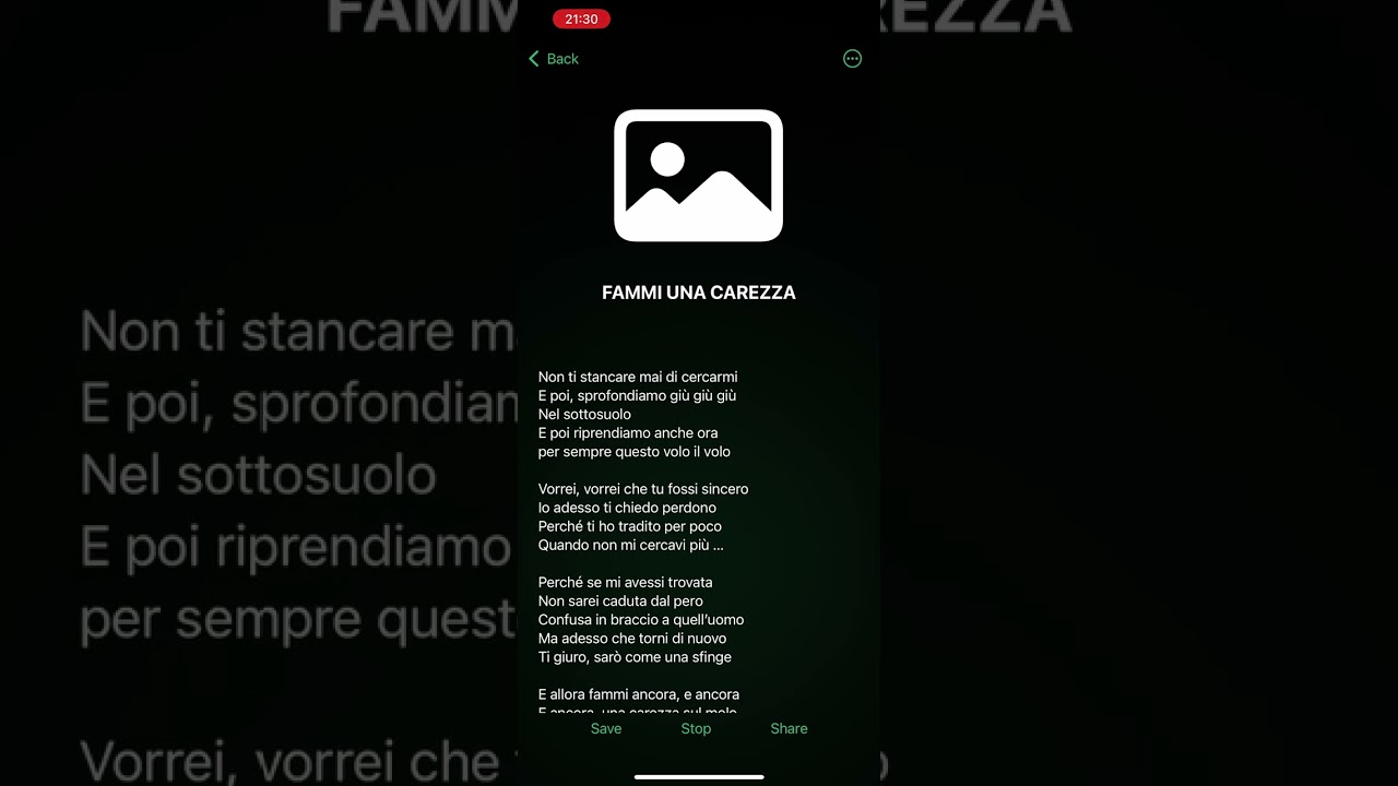 FAMMI UNA CAREZZA (testo di M. Soldini - musica e voce di IA) - versione 2 - POESIA IN MUSICA