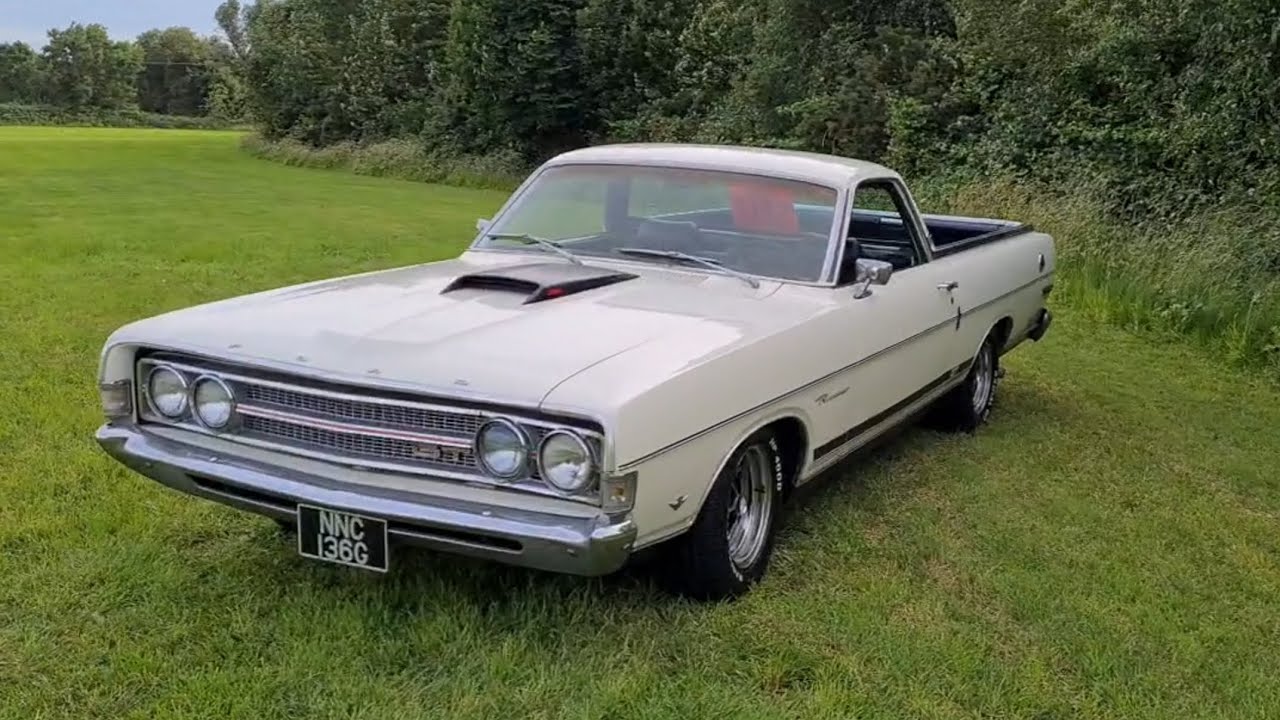 1969 Ford Ranchero GT 302 v8 - YouTube