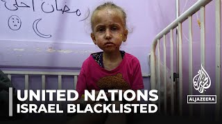 Israel 'blacklisted': UN report details violations against children