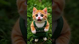 Tiny 🐾 Kitten Melts Hearts Singing Apt Apt 💕