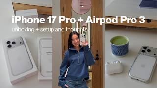 Iphone 17 Pro And Airpods Pro 3 Aesthetic Unboxing Review And Comparison