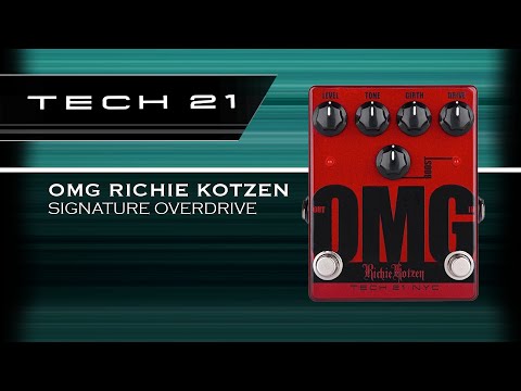 ギター TECH 21 Richie Kotzen OMG OMG – Tech 21 NYC