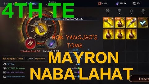 MIR4 - NEW UPDATE TODAY | NEW TE EQUIPMENT