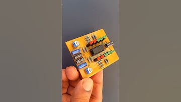 10 LED Stereo VU Meter Using KA2281 IC Testing / Full video in channel