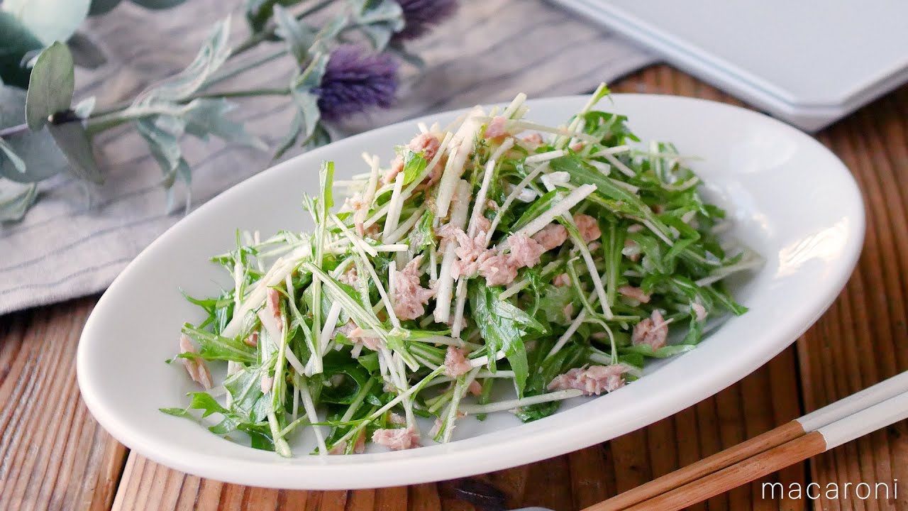Mugen Mizuna] Decide on canned tuna! Exquisite recipe with two