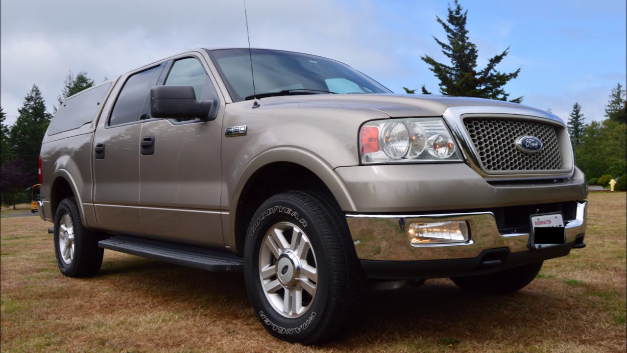 2004 FORD F150 LARIAT CREW CAB 4X4 5.4L V8 LOCAL 1 OWNER