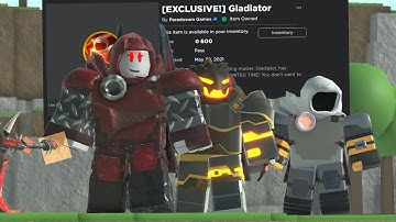 Pov You Just Bought Gladiator Gamepass (TDS) | Roblox