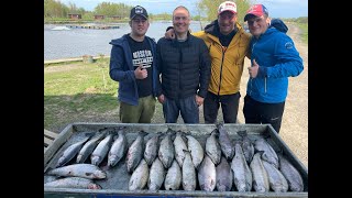 Ловля форели на платном водоеме Лагуна озеро Игумное. Весна 2022г.