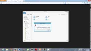 WIndows 8 library not working fix tutorial