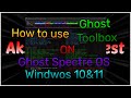 How to Use Ghost Toolbox in Ghost Spectre OS! Ghost Toolbox Tutorial