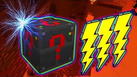 LUCKY ELECTRONIC BLOCKS RACE PARKOUR MOD CHALLENGE - MINECRAFT MODDED MINI-GAME!