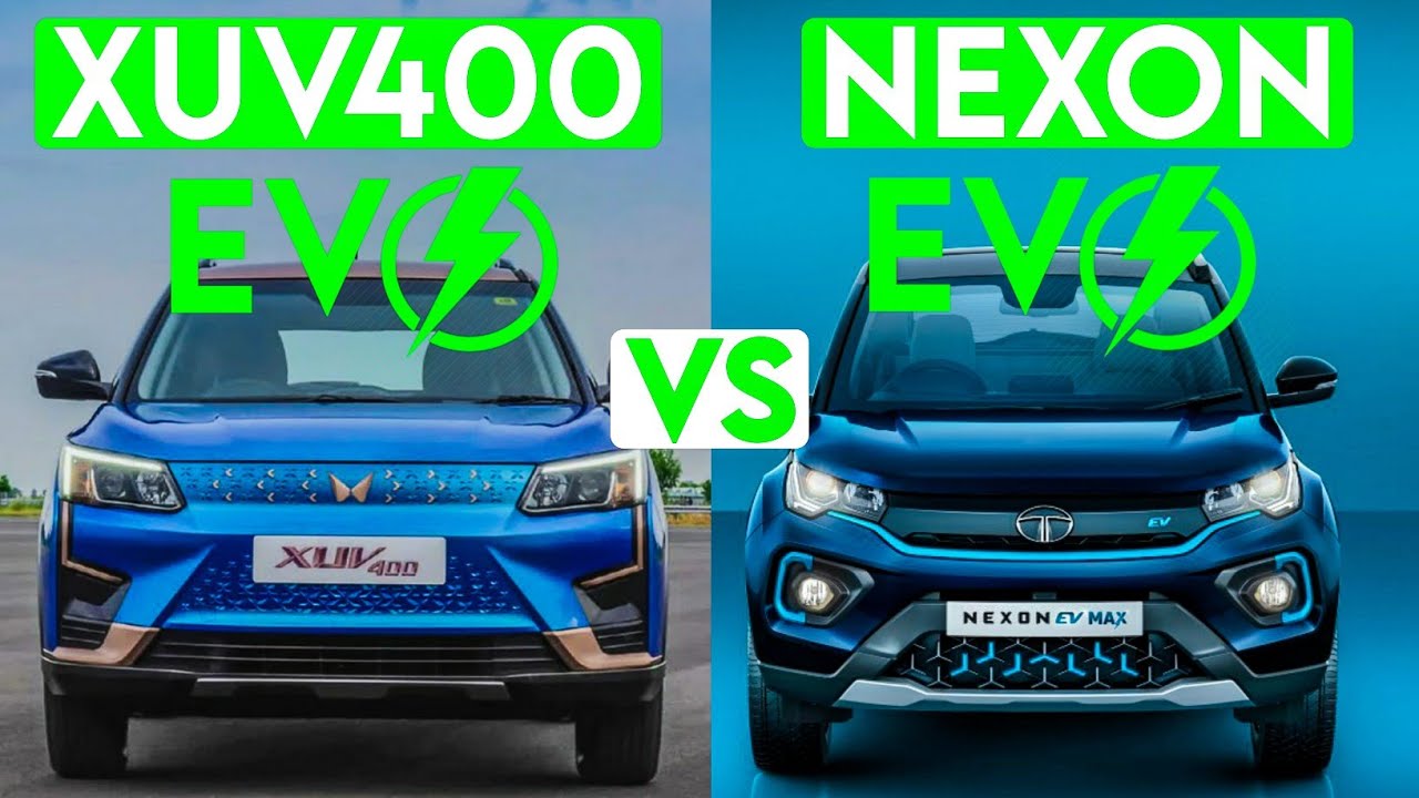 XUV 4OO EV Vs Nexon EV Max Comparison, XUV 400 Electric, Nexon EV Max