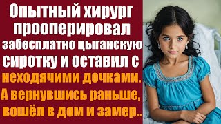 видео: Опытный хирург прооперировал забесплатно цыганскую сироту и оставил с дочками. А вернувшись раньше.. картинка: Опытный хирург прооперировал забесплатно цыганскую сироту и оставил с дочками. А вернувшись раньше..