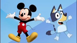 The Mickey Mouse crew meets Bluey ￼ Net Worth