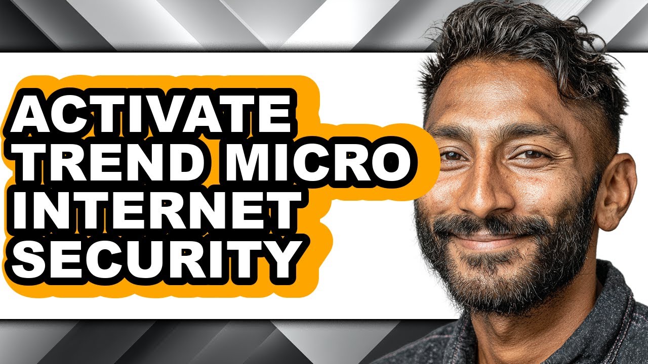 How to Activate Trend Micro Internet Security - Step by Step - YouTube