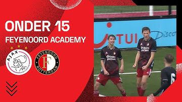 MONSTERZEGE en WERELDGOALS in mini-Klassieker 😱 | Highlights Ajax O15 - Feyenoord O15