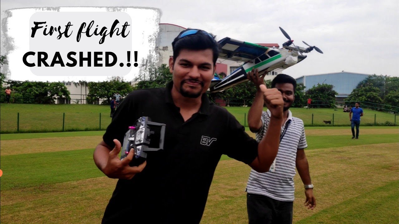 Aircraft built from scrap | Successful flight after failure 