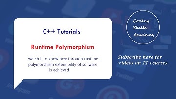 C++ Run Time Polymorphism