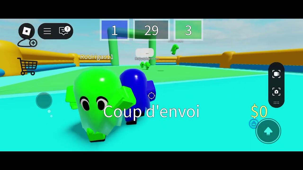 Je joue à du foot mais en différent (touche game partie 1)