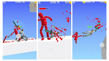 Ragdoll Ninja - All Levels Gameplay Android ios