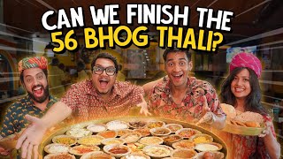 Can We Finish The 56 Bhog Thali | Ok Tested