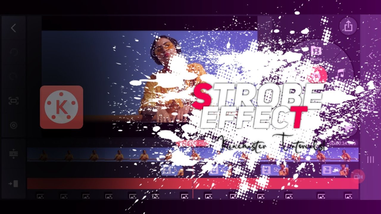 Tutorial Cinematic Strobe Effect In Kinemaster! YouTube