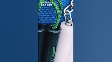 Côn nhựa đặc (Dây dù & Đầu xoay inox 304)