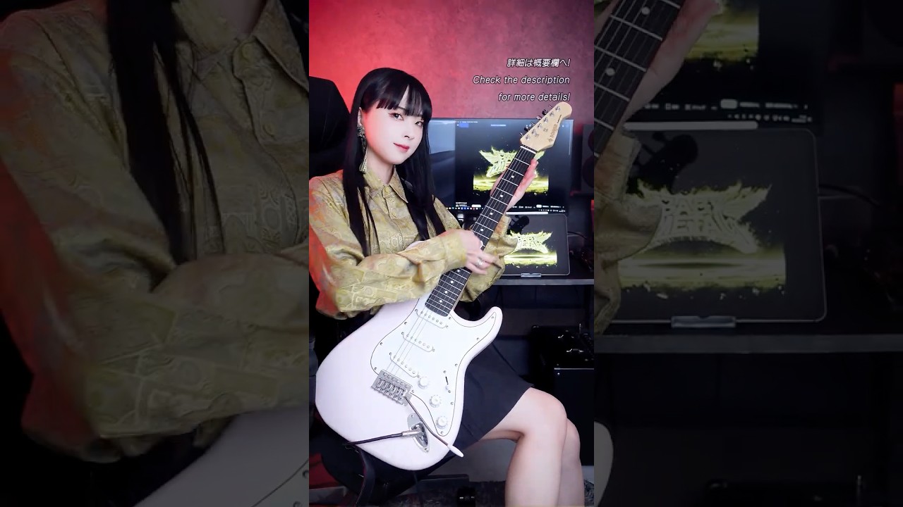 シンコペーション GuitarCover 🎸 #BABYMETAL #doubleswords #donner