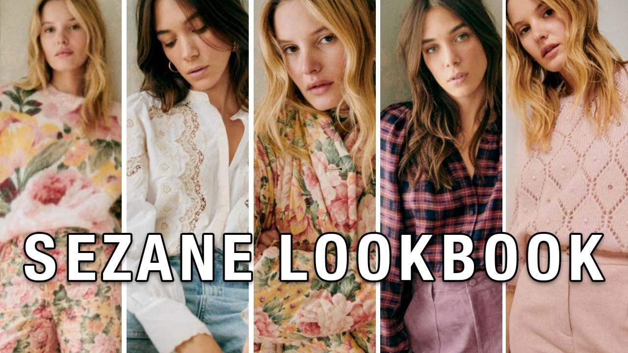 SEZANE Lookbook Fall 2023 October Collection Review - YouTube