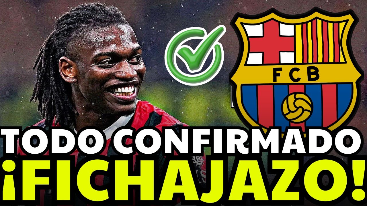 ✅¡BUENISIMA NOTICIA! ES OFICIAL EL BARÇA LO CONFIRMA / NOTICIAS DEL F C BARCELONA HOY