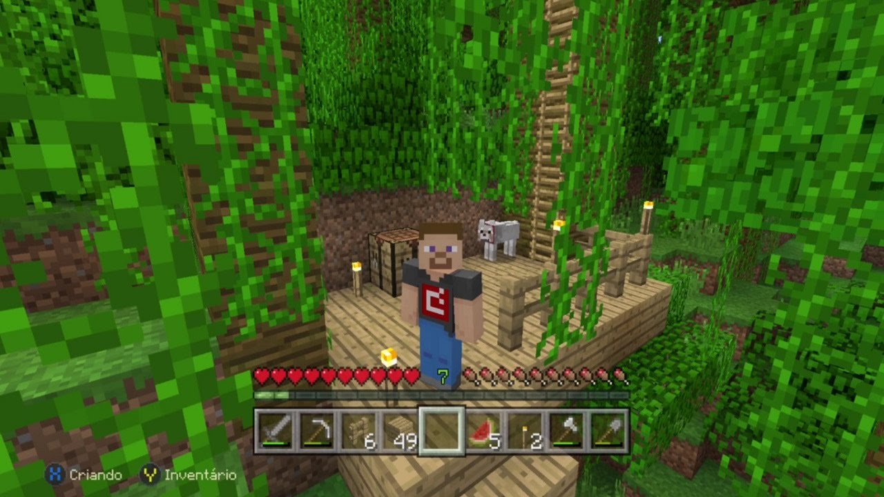 Construções Que Você Pode Fazer No Minecraft on X: Casa na árvore,  floricultura, galinheiro, oviário #Minecraft  / X