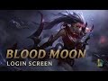 Blood Moon Diana | Login Screen - League of Legends