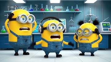 “Minions Flying in Airplane ✈️🍌 | Funny Minion Plane Chaos”