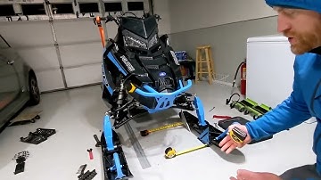 How to align your track and skis on a Polaris RMK Axys