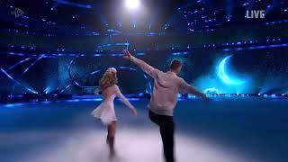 Caprice and Hamish Gaman skating in Dancing on Ice (12/1/20)